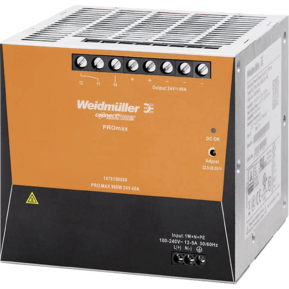 Weidmüller, Systemstromversorgung, Hutschienen-Netzteil (DIN-Rail) PRO MAX