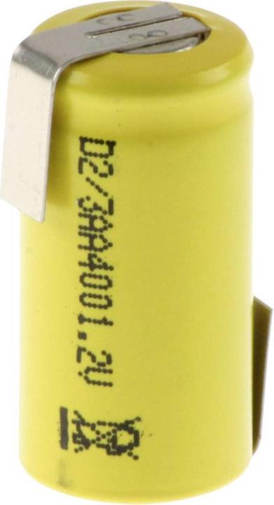 Produktbild Mexcel Spezial-Akku 2/3 AA Z-Lötfahne (AA, 400 mAh)