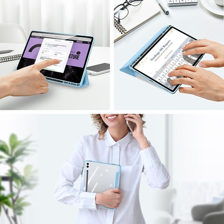 Produktbild Dux Ducis Toby Series Bookcover (Galaxy Tab S9 FE+)