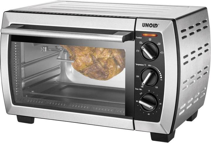 Unold Mini oven grill function, with