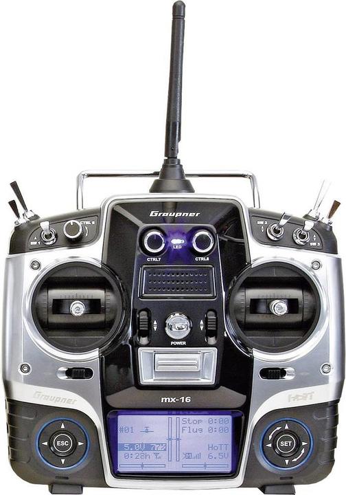 Produktbild Graupner MX-16 Hand-Fernsteuerung 2,4 G