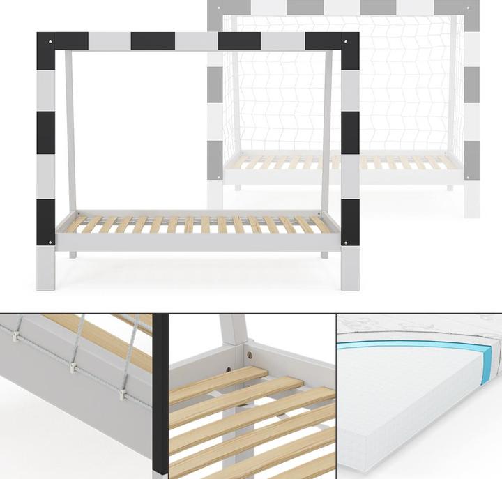 Produktbild VitaliSpa Fussballtor mit Matratze (80 x 160 cm)