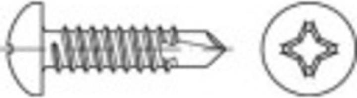 Immagine prodotto Toolcraft Viti da trapano 4,2 mm 22 mm Kre (1000 Viti per pezzo)