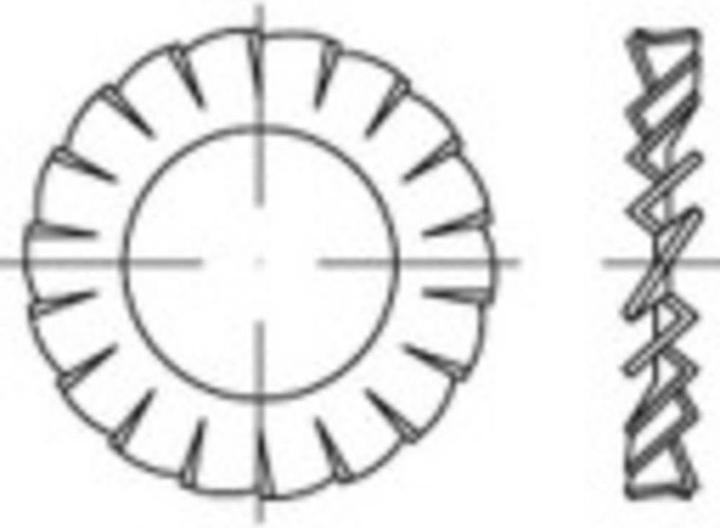 Image du produit Toolcraft Rondelles à lamelles Diamètre intérieur