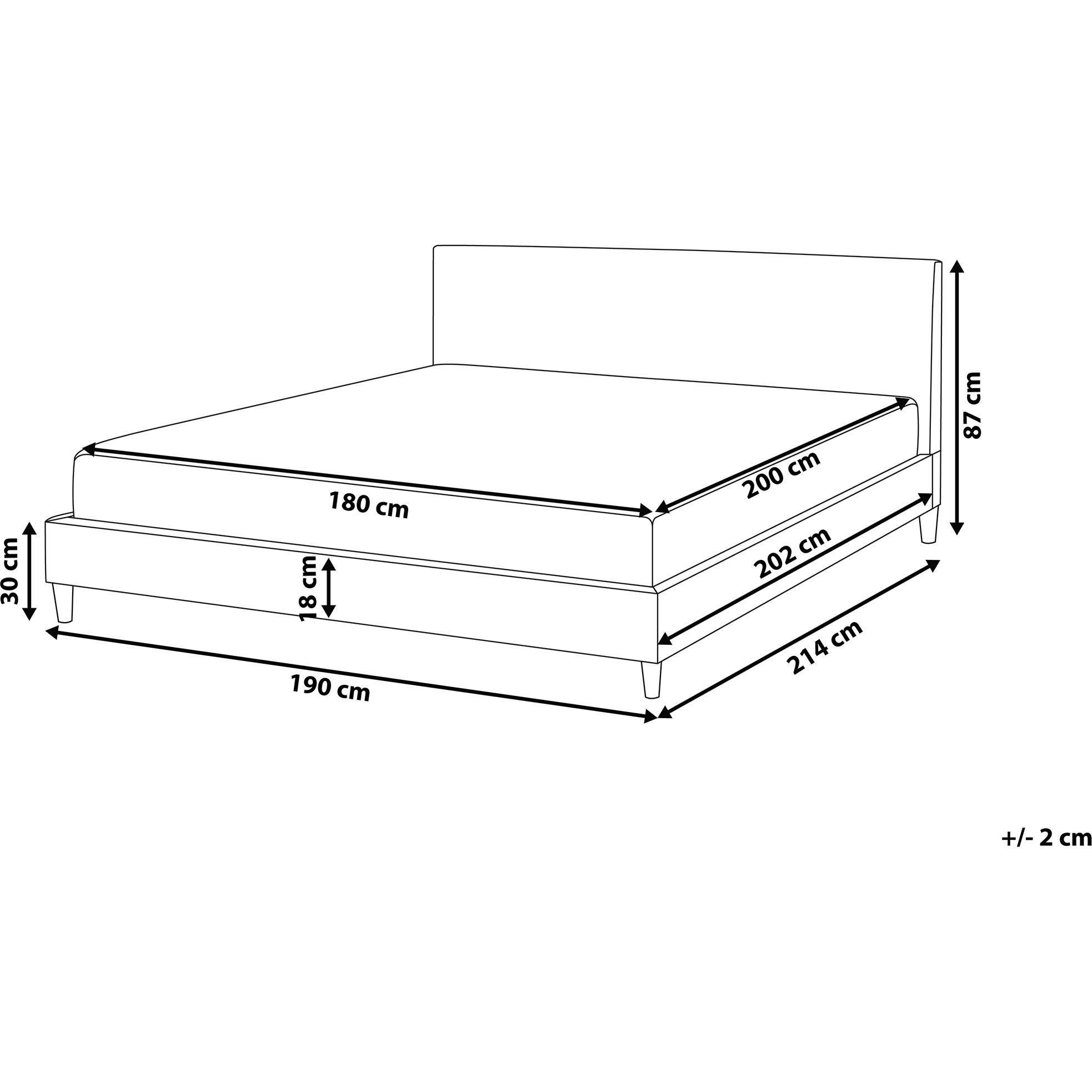 Thumbnail - Beliani, Bett, Fitou (180 x 200 cm)