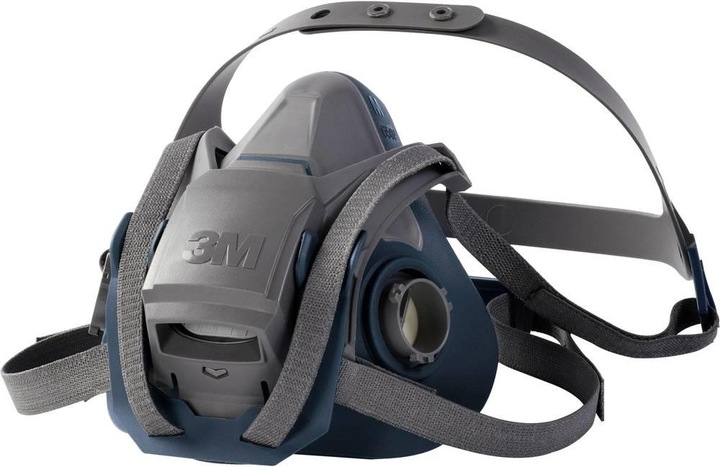 Immagine prodotto 3M Respiratore a mezza maschera senza filtro (Nessuna classe di protezione ufficiale, 1 x)