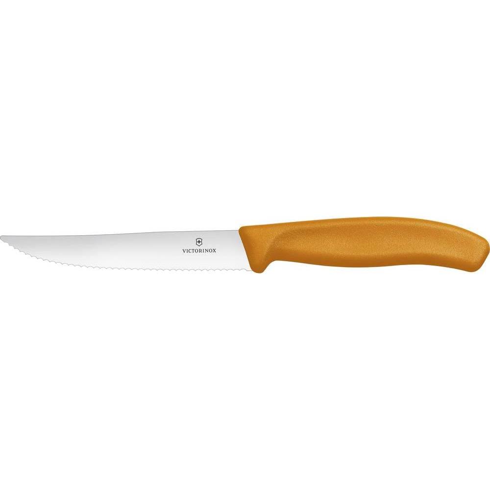 Thumbnail - Victorinox Steakmesser Orange 6.7936.12L9, Besteck, Orange