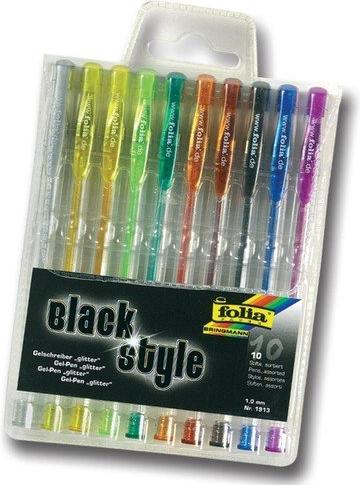 Produktbild Folia Gelschreiber glitter (10x)