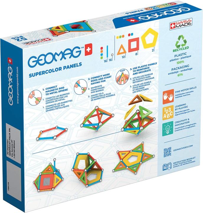 Productafbeelding Geomag Super Color Panels gerecycleerd