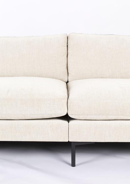 Actual product image Zuiver Summer Sofa 3-Seater Cream (3-seater)