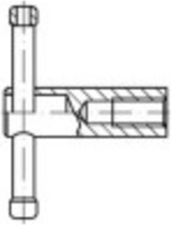 Produktbild Toolcraft Knebelmuttern M12 DIN 6307 Sta (M12)