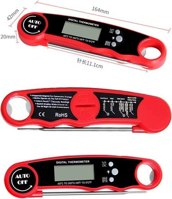 Produktbild Swissdetector Küchenthermometer - Barbecue - rostfrei mit hoher Präzision