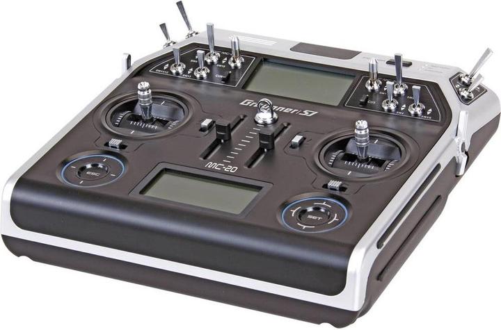 Produktbild Graupner MC-20 Hott Pult-Fernsteuerung 2,4 GHz An