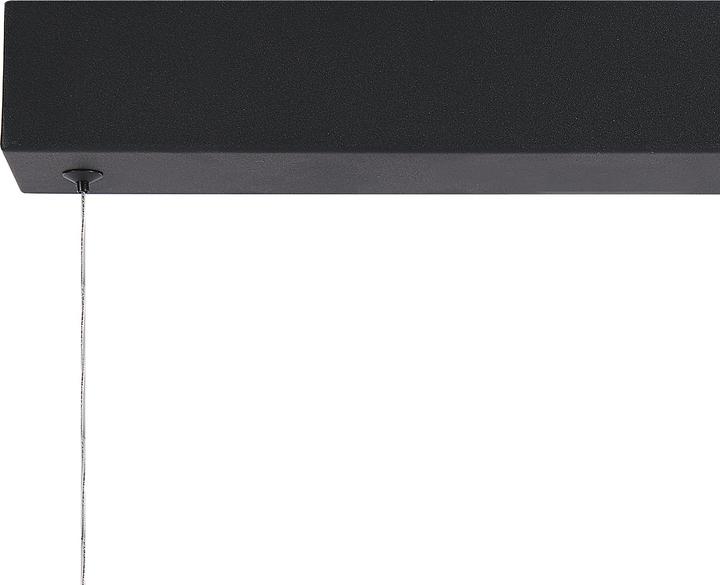 Produktbild Beliani Hängeleuchte LED schwarz Wellenform CALAO (1250 lm)