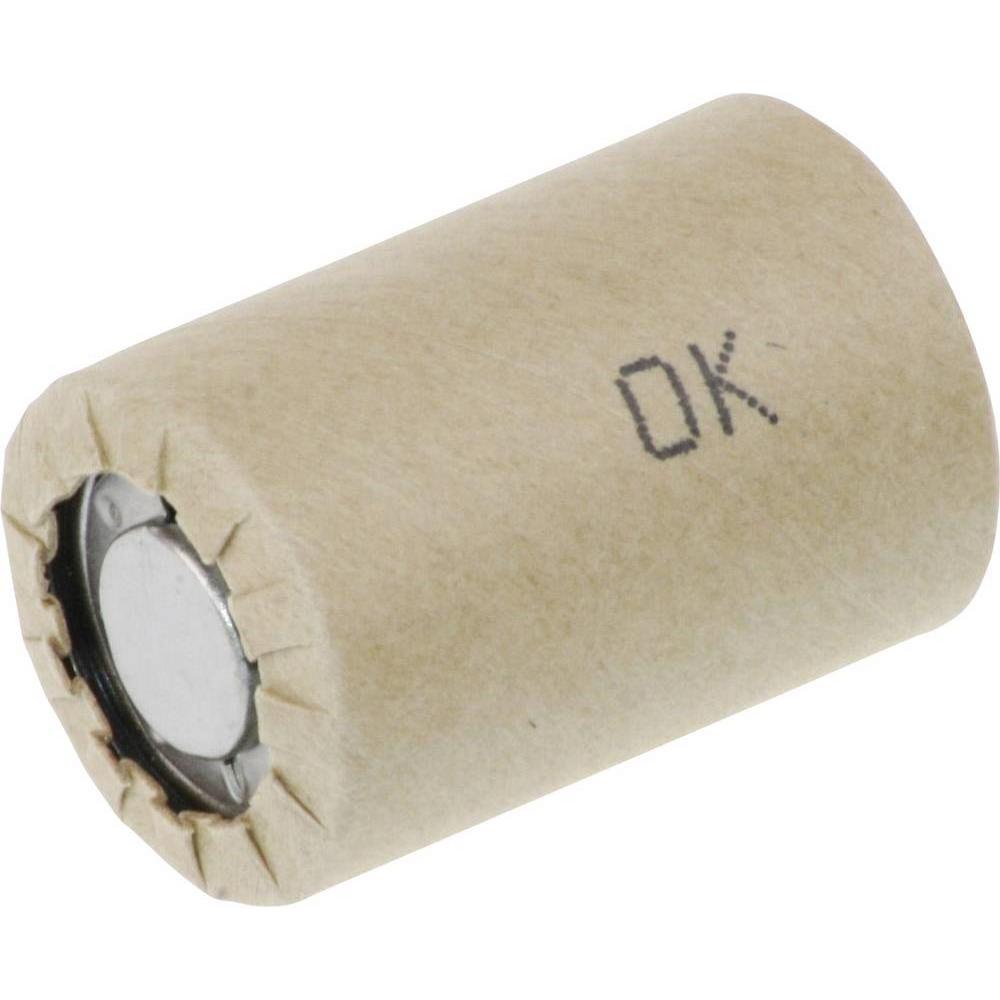 Panasonic Batteria speciale ricaricabile Sub-C Flat-Top Ni (1 pz., Sub-C, 1700 mAh), Batterie + pile