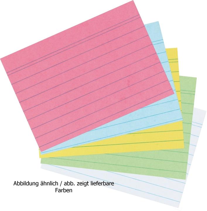 Image du produit Herlitz Fiches (A7, 170 g/m², 100 x)