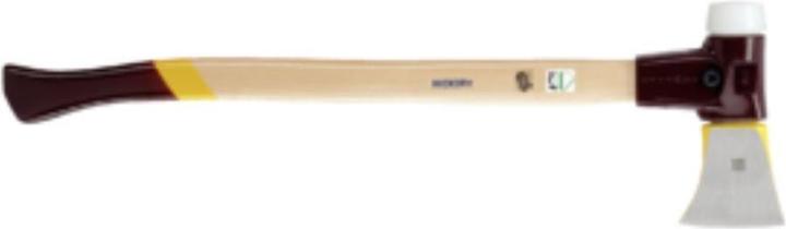 Halder Spaltaxt/Schonhammer Superplastik Simplex Ø 50 mm, Hickorystiel & Stahlguss Gehäuse