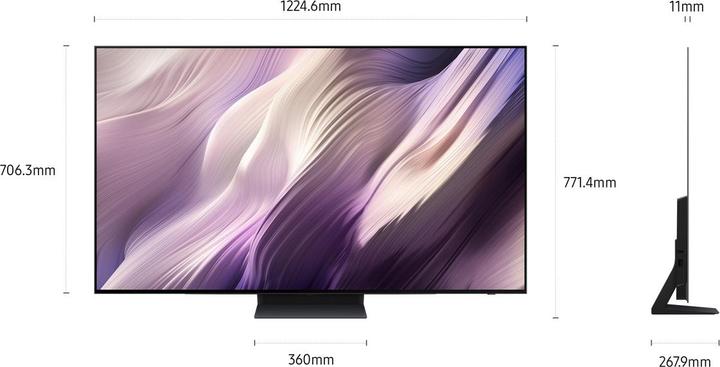 Actual product image Samsung QE55S95HFTXZU (55", S95H, OLED, 4K, 2026, CH)