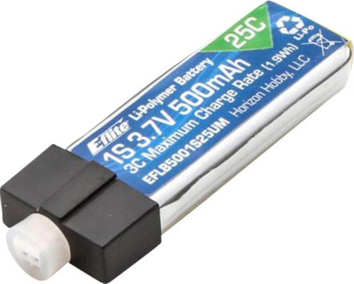 Produktbild E-Flite Modellbau-Akkupack (LiPo) 3.7 (3.70 V, 500 mAh)