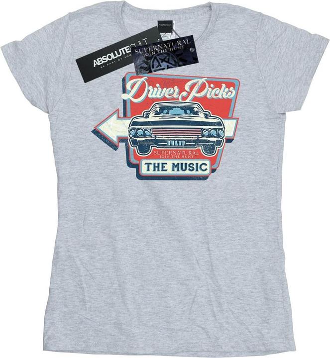Immagine prodotto Supernatural Driver Picks The Music Maglietta Donna (M)