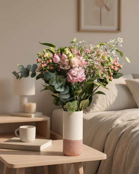 Image du produit feey Ballerine Avec Vase (Rose) (Fleurs coupées, 13x)