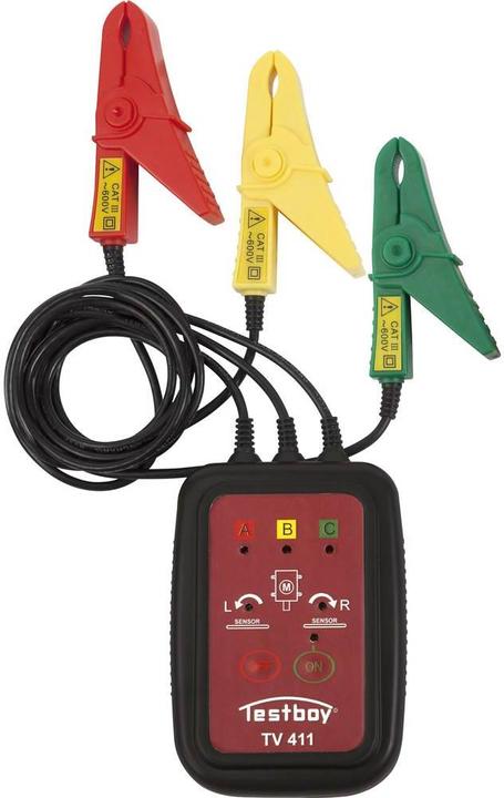 Produktbild Testboy TV 411 Kontaktloser Drehfeld- (CAT III 600V)