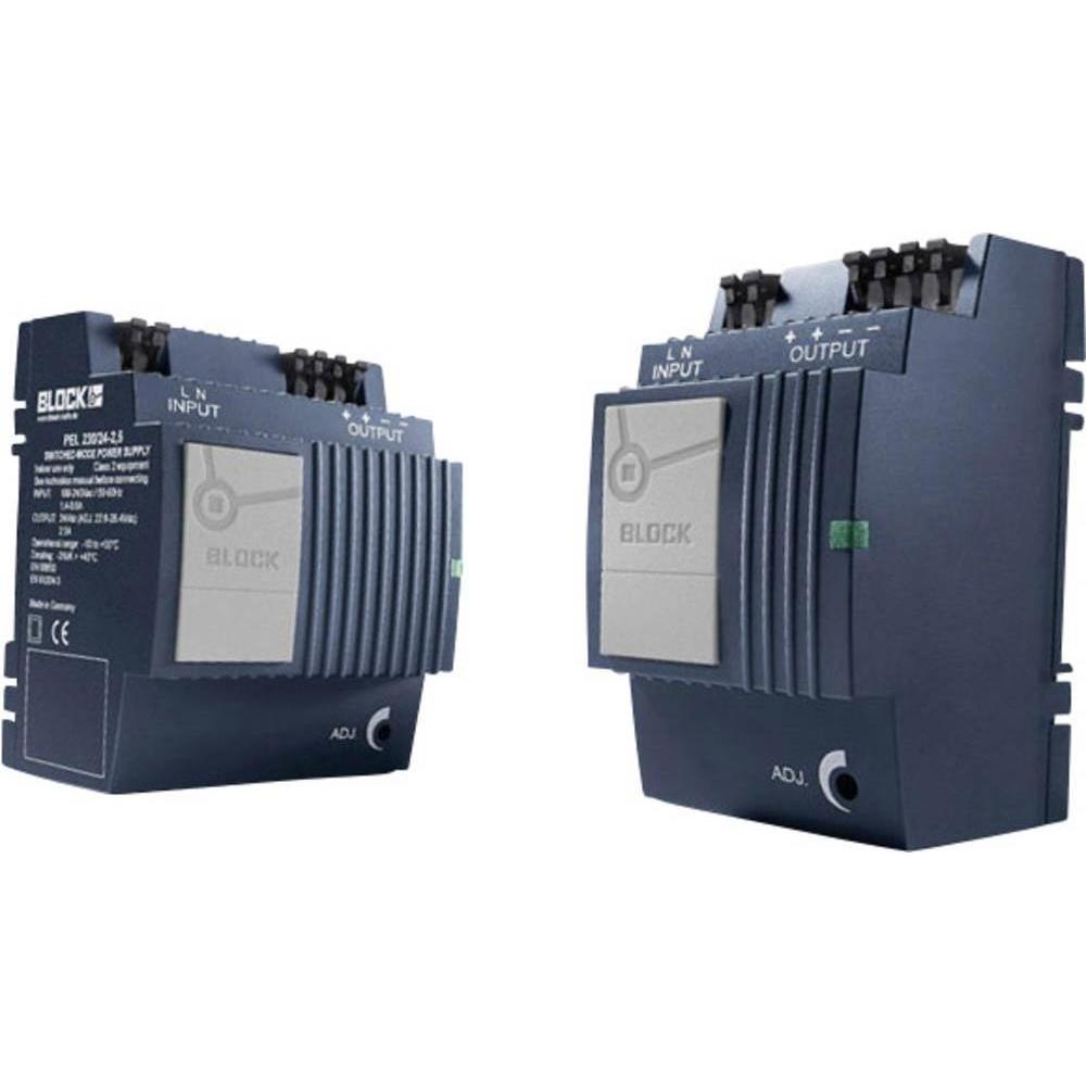 Block, Systemstromversorgung, Hutschienen-Netzteil (DIN-Rail