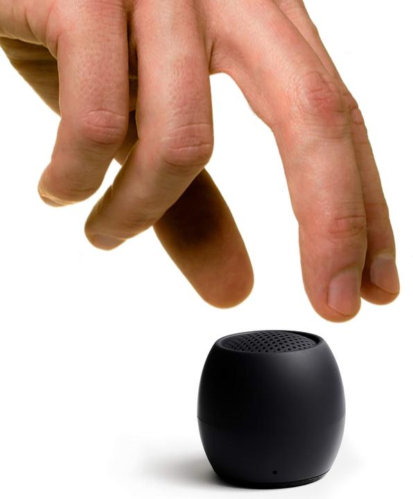 Produktbild Boompods Zero Bluetooth® Lautsprecher Freisprechfunktion, stossfest, Wasserfest Schwarz (5 h, Akkubetrieb)