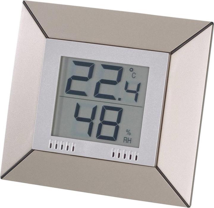 Produktbild Basetech Thermo-/Hygrometer Champagner