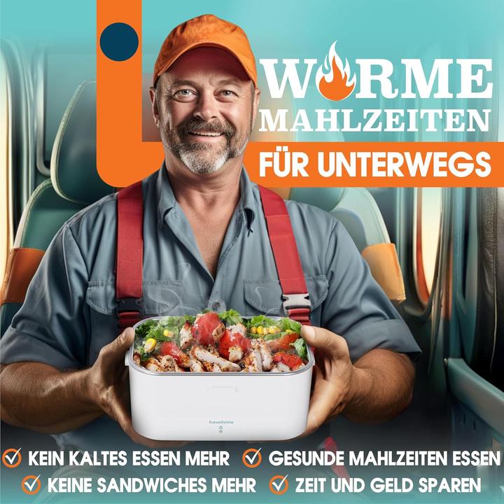 Produktbild Travelisimo Elektrische Lunchbox, 3-in-1