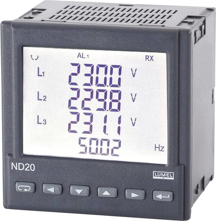 Actual product image Lumel ND20 221100E0 Programmable