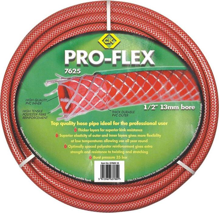 Produktbild C.K Magma Gartenschlauch 13 mm 1/2 Zoll (30 m, 12.70 mm)