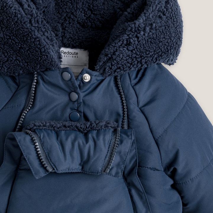 Image du produit La Redoute Collections Combinaison chaude avec capuche (74)