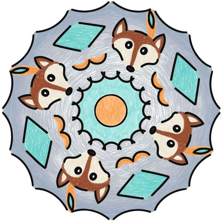 Produktbild Ravensburger Midi Mandala-Designer Boho Style