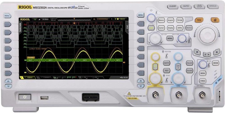Immagine prodotto Rigol Oscilloscopio digitale MSO2302A 300 MHz 18- (CAT I)