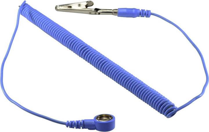 Tru Components Câble de mise à la terre ESD 1.83 m SpKL-1