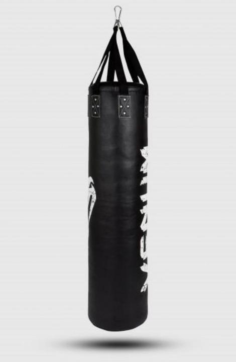 Produktbild Venum Challenger Heavy bag + Ceiling Hook - Black/White - Filled - 150cm (150 cm, 45 kg)