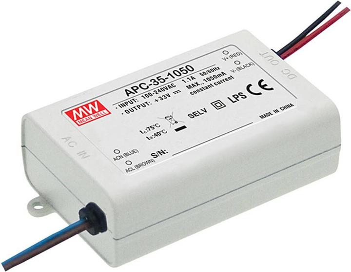Actual product image MeanWell LED driver constant current