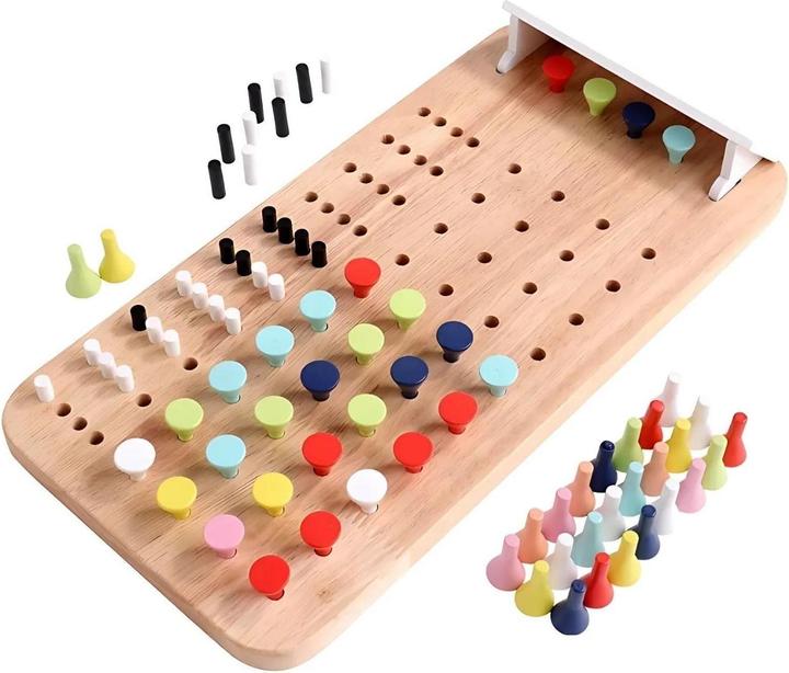 Produktbild Hermex Mastermind Entschlüsselungsspiel Steckspiel Logikspiel Codeknacker-Spiel (Englisch)