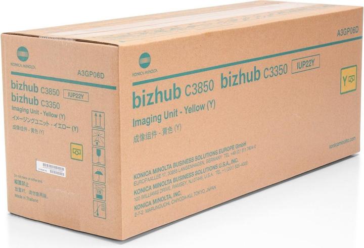 Produktbild Konica Minolta A3GP06DIUP-22 Y Drum Kit gelb 60.000 Seiten Gelb Bizhub C 3350 3850 (Y)