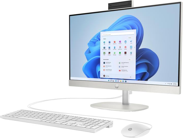 Produktbild HP 24-cr0205ng AiO 23,8" FHD i3-1315U 8GB/512GB SSD Win11 8R2S2EA#ABD weiss (Intel Core i3-1315U, 8 GB, 512 GB, Intel UHD Graphics)