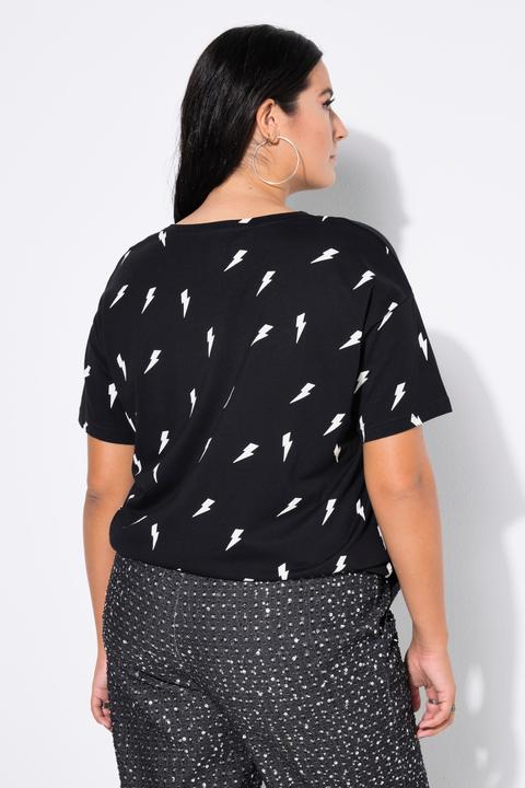 Produktbild Studio Untold T-Shirt, Blitz-Muster, Halbarm (46, 48)