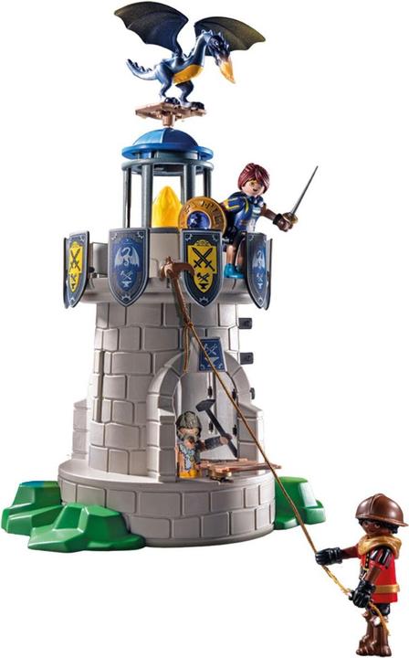 Produktbild Playmobil Ritterturm mit Schmied und Drache (71483, Playmobil Novelmore)