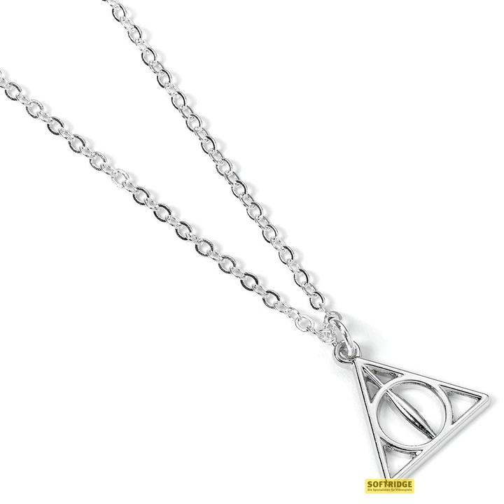 Produktbild Carat HARRY POTTER - Pendentif et Collier Plaqué Argent - Deathly Hallows (Zink, Kupfer, Aluminium)