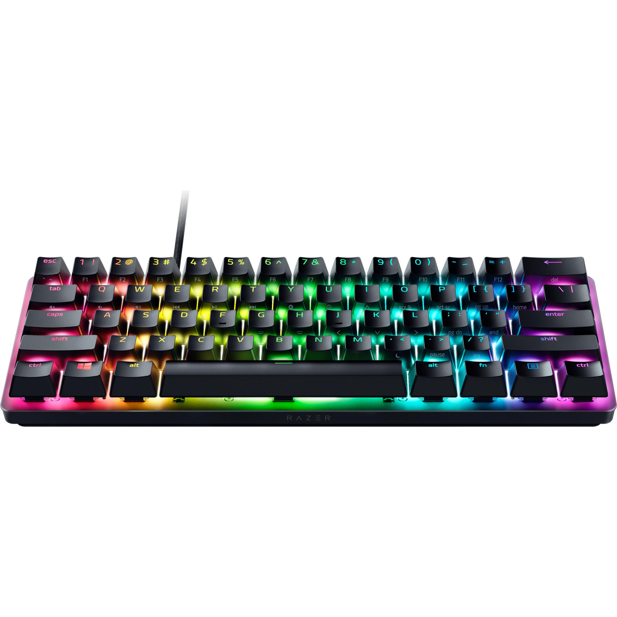 Razer Huntsman Mini (DE, Kabelgebunden), Tastatur, Schwarz