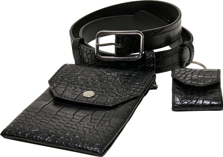 Produktbild Urban Classics Croco Synthetic Leather Belt With Pouch (L)