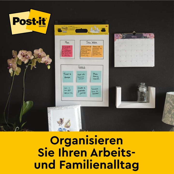 Produktbild Post-it Super Sticky Flipchart stellbar (50 x 60 cm)