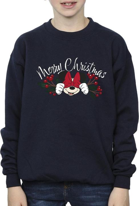 Produktbild Disney Minnie Mouse Christmas Holly Sweatshirt Jungen (104)