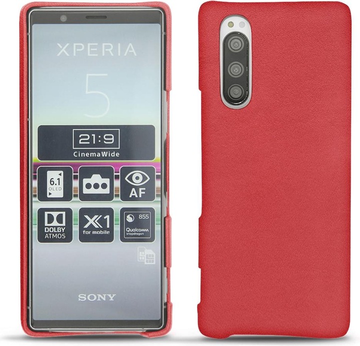 Actual product image Noreve Leather cover (Sony Xperia 5)