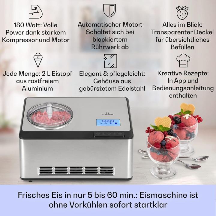 Produktbild Klarstein Softeismaschine